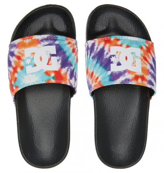 фото Детские сланцы dc primary tie dye dc shoes