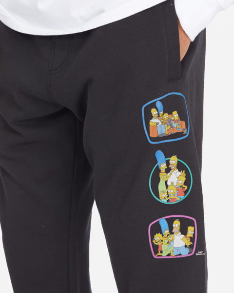 Спортивные штаны Simpsons Family Billabong A1PT05-BIW0, размер S, цвет черный - фото 4