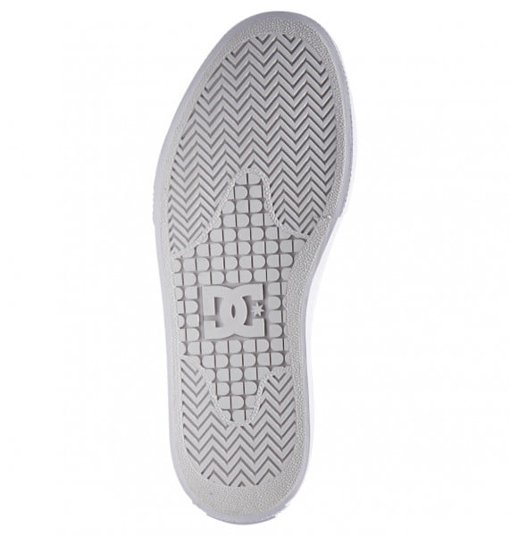 фото Высокие кеды кроссовки dc manual white/plaid dc shoes