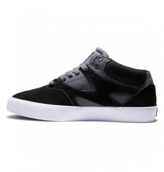 фото Кеды кроссовки dc kalis vulc mid black/gun metal dc shoes