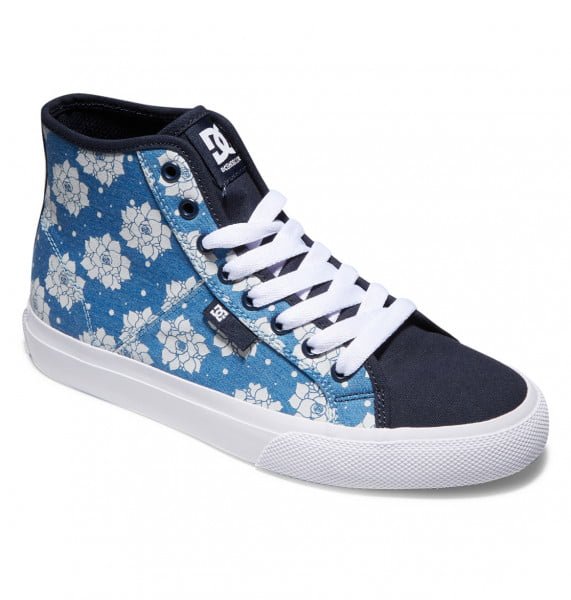 фото Высокие кеды кроссовки dc manual denim dc shoes