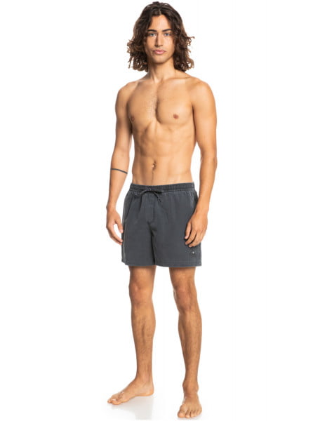 фото Мужские плавательные шорты quiksilver surfwash 15" black