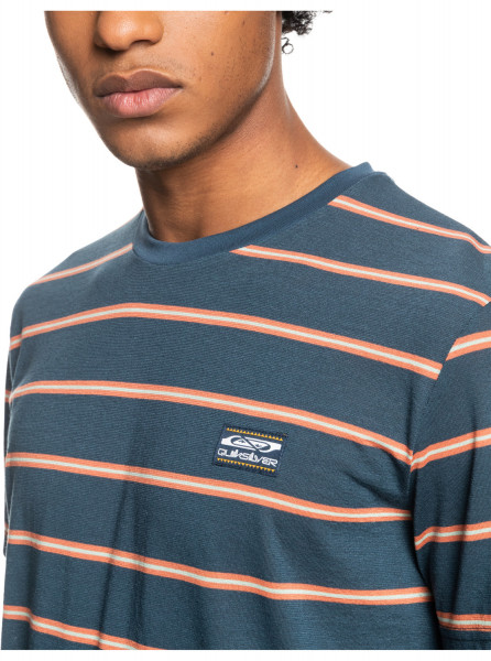 фото Футболка quiksilver range stripe