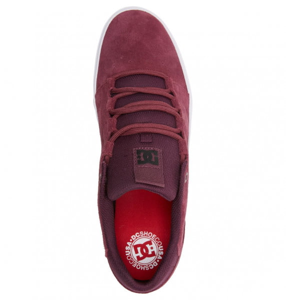 фото Скейтовые кожаные кеды кроссовки hyde s dc shoes