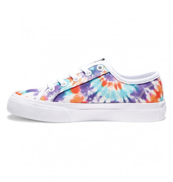 фото Детские кеды кроссовки dc manual primary tie dye dc shoes