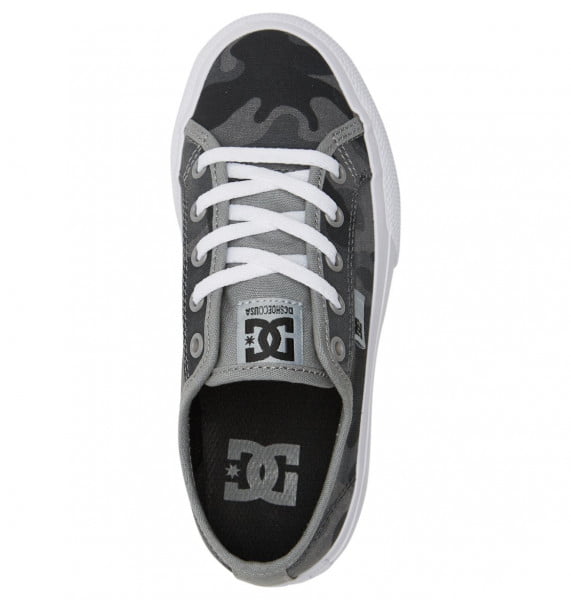 Детские кеды Manual DC Shoes ADBS300366, размер 1.5M, цвет black/camo - фото 4