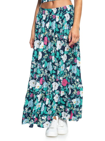 Длинная юбка Far From Now Roxy ERJWK03122, размер L, цвет mood indigo blossom - фото 1