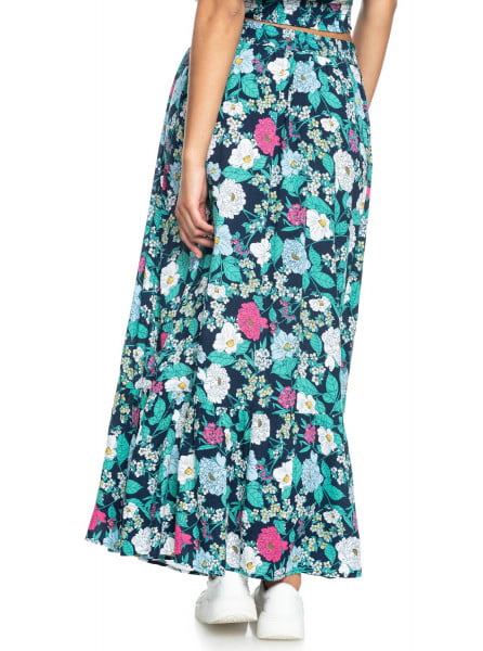 Длинная юбка Far From Now Roxy ERJWK03122, размер L, цвет mood indigo blossom - фото 4