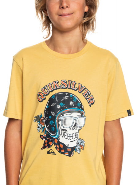 Детская футболка Skull Trooper 8-16 QUIKSILVER EQBZT04419, размер L/14, цвет rattan - фото 3