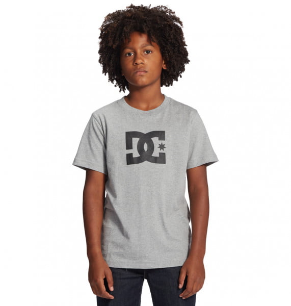 Детская футболка DC Star 8-16 DC Shoes ADBZT03175, размер 16/XL, цвет heather grey - фото 1