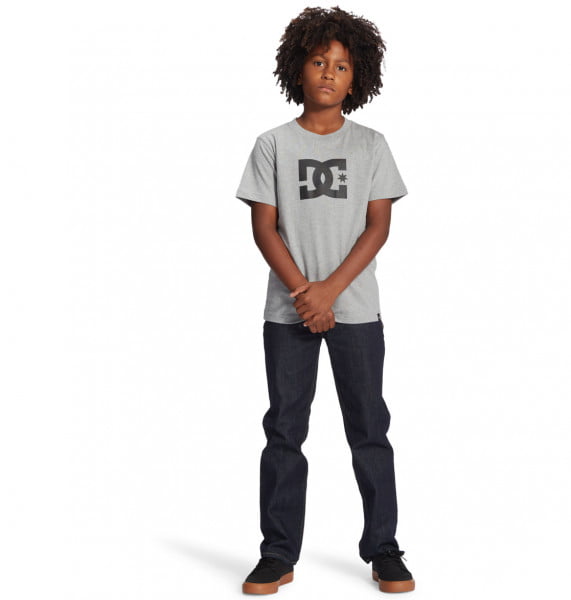 Детская футболка DC Star 8-16 DC Shoes ADBZT03175, размер 16/XL, цвет heather grey - фото 2