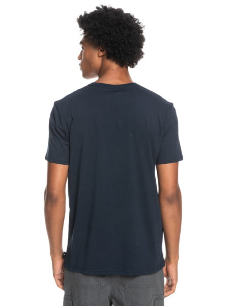 Мужская футболка Silver Lining QUIKSILVER EQYZT06711, размер L, цвет navy blazer - фото 5