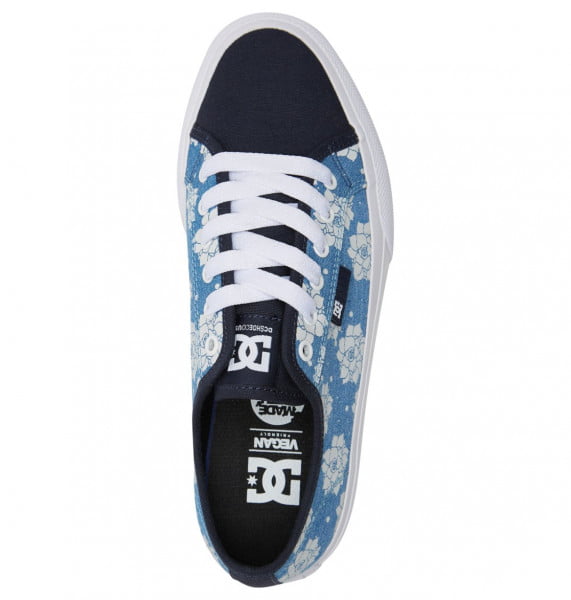 фото Скейтовые кеды кроссовки dc manual denim dc shoes