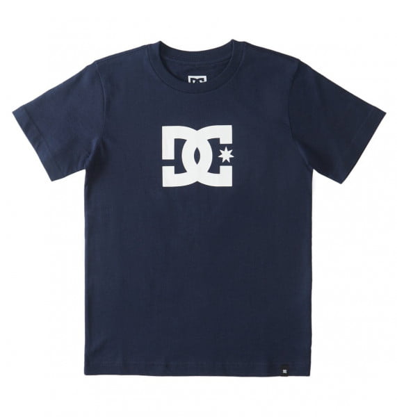 Детская футболка DC Star 8-16 DC Shoes ADBZT03175, размер 10/S, цвет navy blazer - фото 5