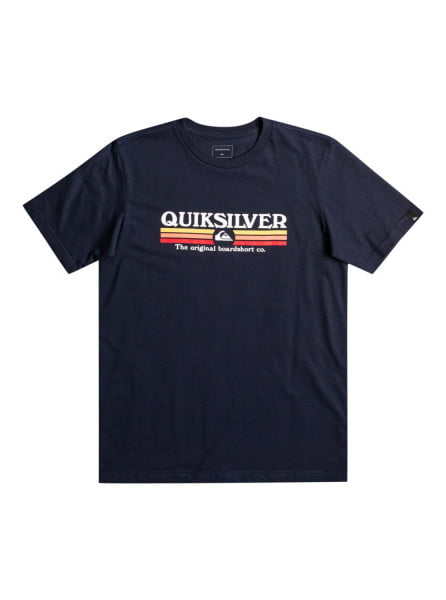 фото Детская футболка quiksilver lined up 8-16