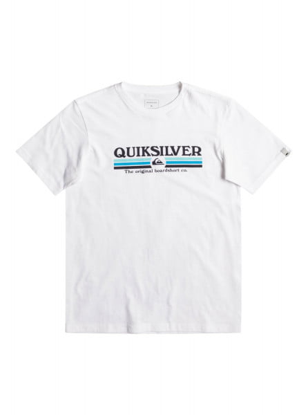 фото Детская футболка quiksilver lined up 8-16