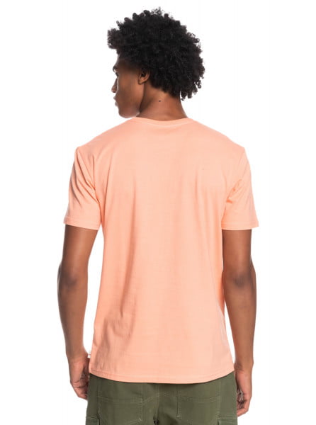 Мужская футболка Silver Lining QUIKSILVER EQYZT06711, размер L, цвет peach pink - фото 5