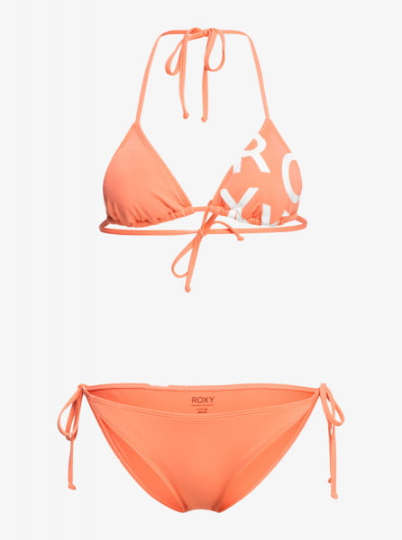 фото Раздельный купальник roxy - beach classics tie side fusion coral