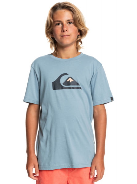 Детская футболка Comp Logo QUIKSILVER EQBZT04369, размер L/14, цвет faded denim - фото 1