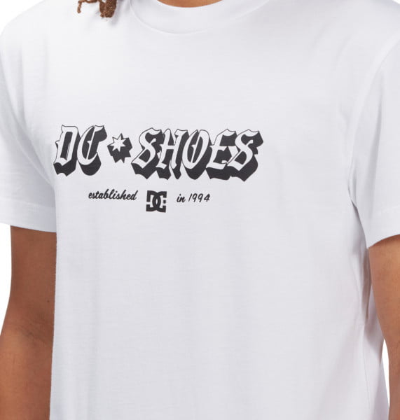 Мужская футболка Chester DC Shoes EDYZT04229, размер XXL, цвет белый - фото 4
