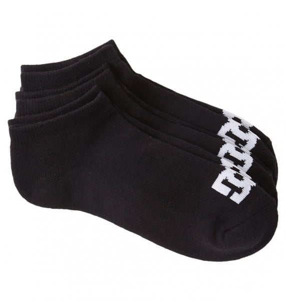Короткие носки 3 Pack (3 пары) DC Shoes ADYAA03151, размер 1SZ, цвет черный