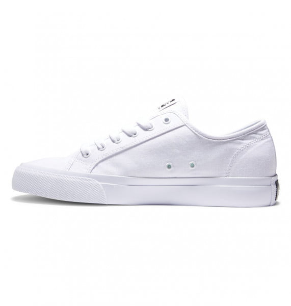 Кеды кроссовки Manual DC Shoes ADYS300678, размер 11D, цвет white/white - фото 3