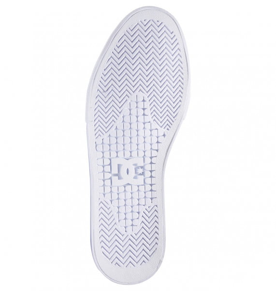 Кеды кроссовки Manual DC Shoes ADYS300678, размер 11D, цвет white/white - фото 5