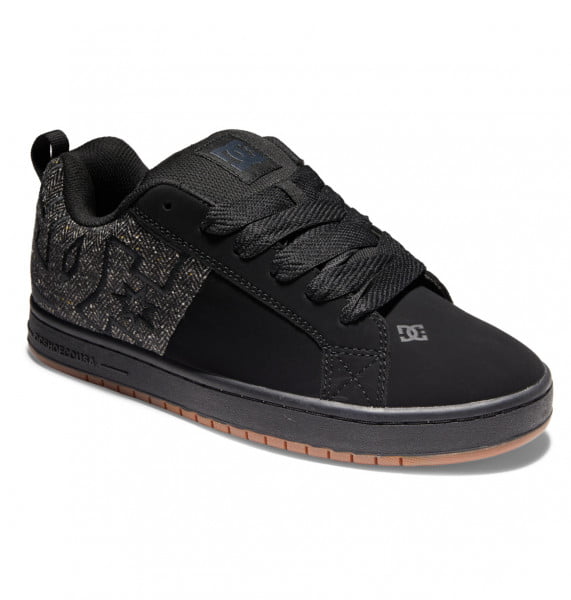 фото Кожаные кеды court graffik dc shoes