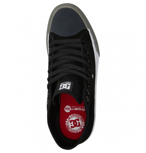 фото Высокие скейтовые кеды кроссовки manual dc shoes