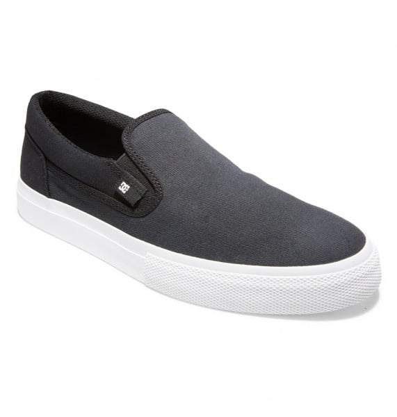 Слипоны Manual DC Shoes ADYS300676, размер 9.5D, цвет черный - фото 2