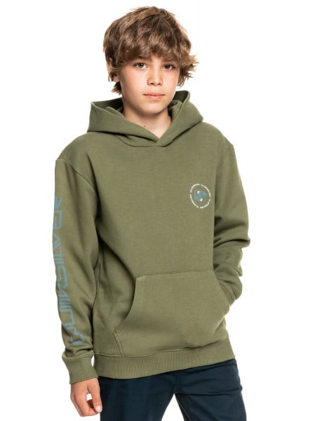 Детское худи Return To The Sea QUIKSILVER EQBFT03724, размер M/12, цвет four leaf clover - фото 1