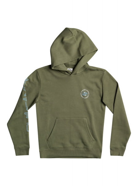 Детское худи Return To The Sea QUIKSILVER EQBFT03724, размер M/12, цвет four leaf clover - фото 5