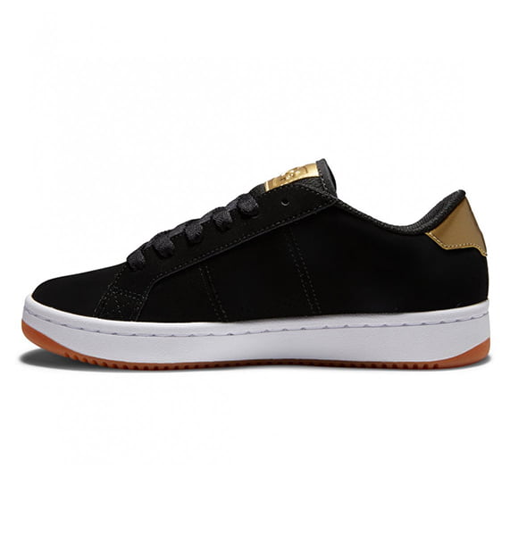 Кеды кроссовки Striker DC Shoes ADJS100138, размер 10.5B, цвет black/gold - фото 3