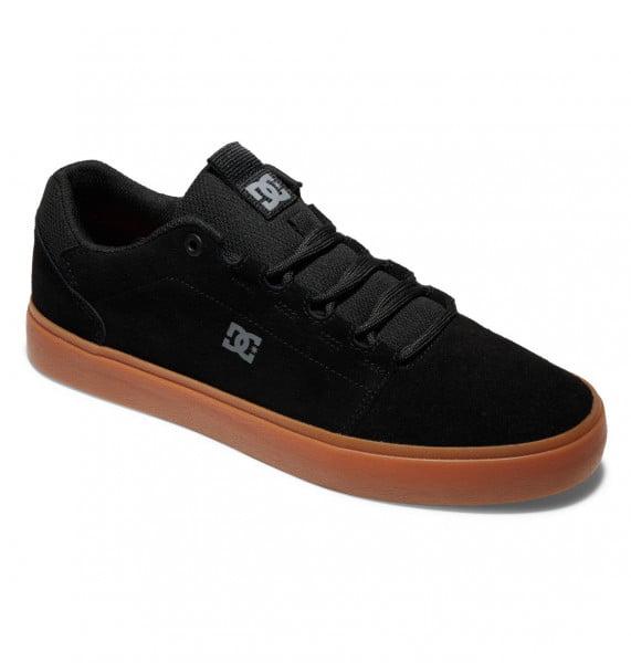 фото Скейтовые кожаные кеды кроссовки hyde dc shoes