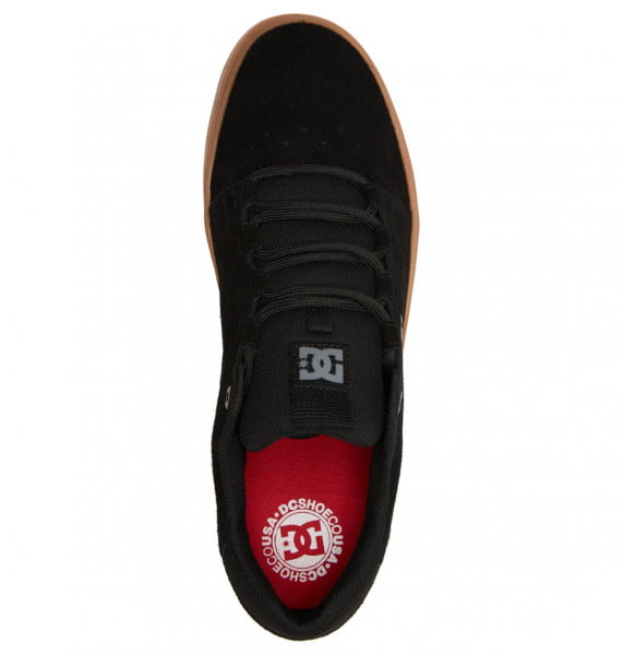 фото Скейтовые кожаные кеды кроссовки hyde dc shoes