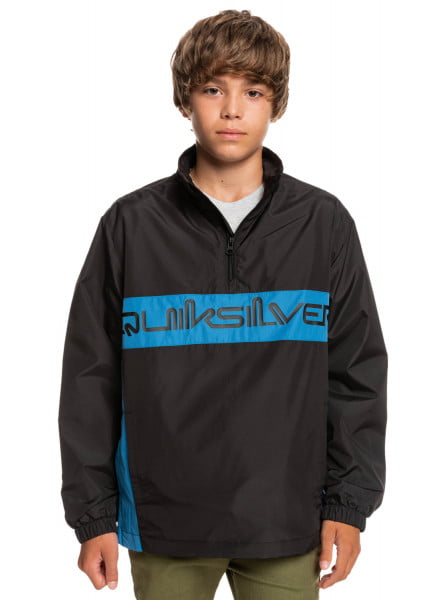 фото Детская ветровка windbreaker youth anthracite - solid quiksilver