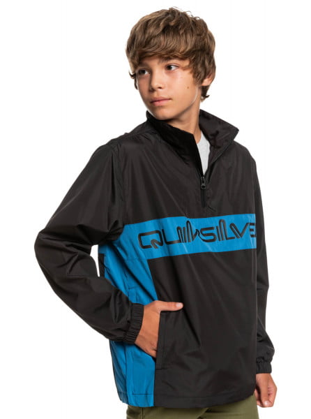 фото Детская ветровка windbreaker youth anthracite - solid quiksilver