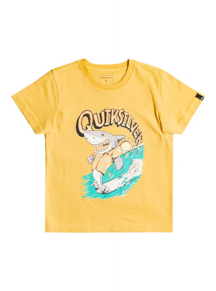 Детская футболка Shark Smile 2-7 QUIKSILVER EQKZT03482, размер 5, цвет rattan - фото 1