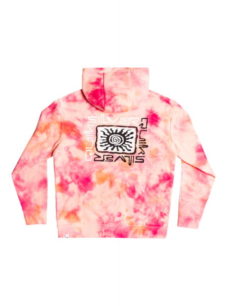 фото Детское худи slow dive tie-dye quiksilver