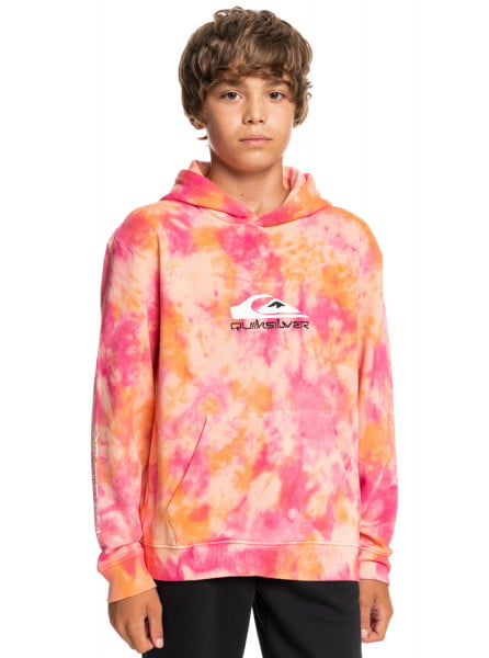 фото Детское худи slow dive tie-dye quiksilver