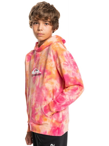 фото Детское худи slow dive tie-dye quiksilver