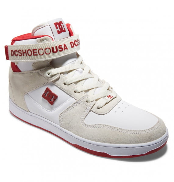 фото Высокие кожаные кеды pensford hi dc shoes