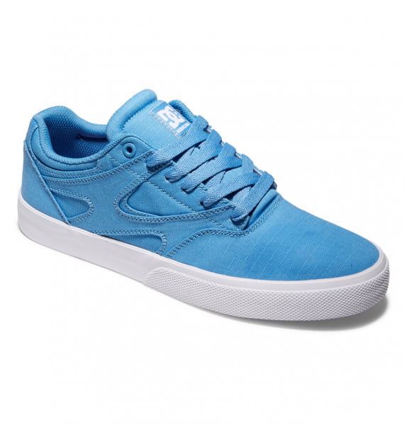 фото Кожаные кеды кроссовки kalis vulc light blue dc shoes