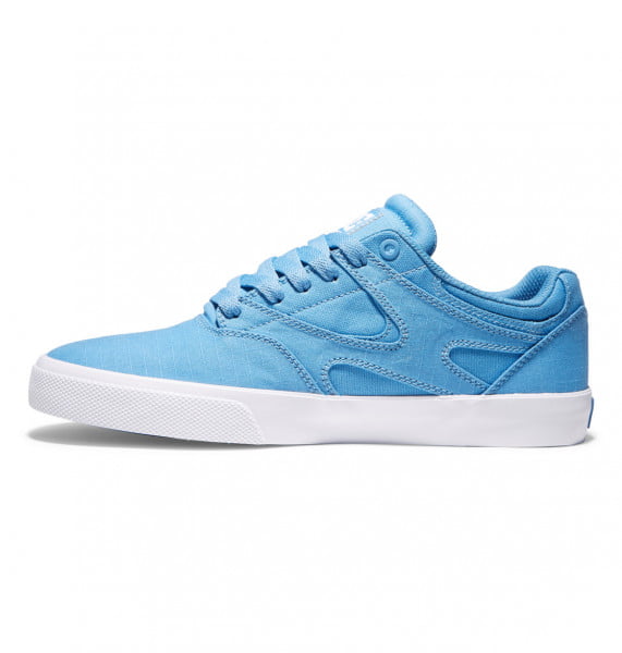 фото Кожаные кеды кроссовки kalis vulc light blue dc shoes