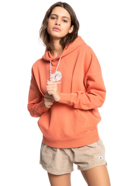 фото Оверсайз худи из органического хлопка quiksilver womens