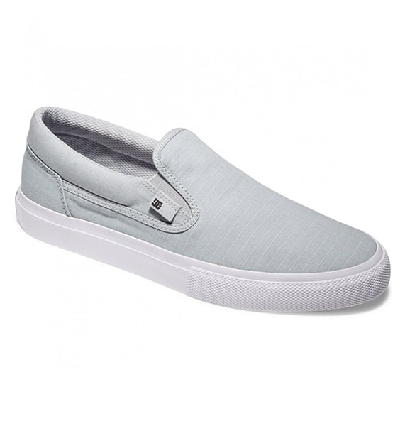 Слипоны Manual DC Shoes ADYS300676, размер 10.5D, цвет светло-серый - фото 2