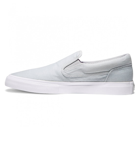 Слипоны Manual DC Shoes ADYS300676, размер 10.5D, цвет светло-серый - фото 3