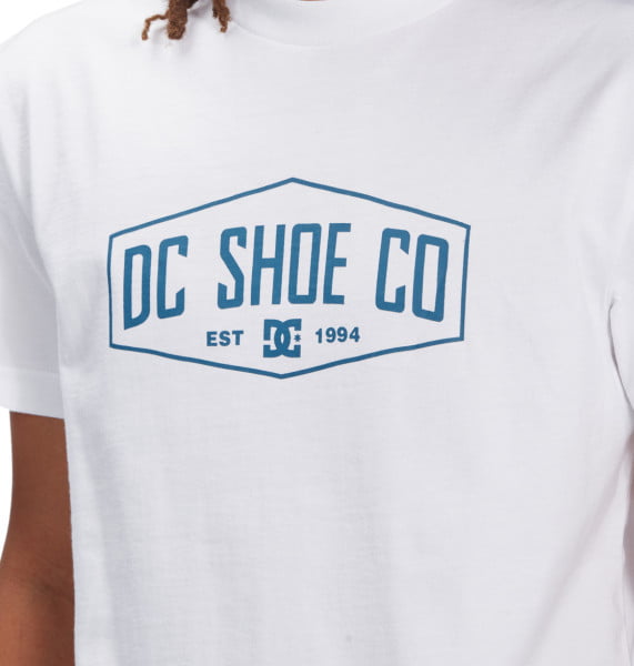 Мужская футболка Filled Out DC Shoes EDYZT04228, размер L, цвет белый - фото 4
