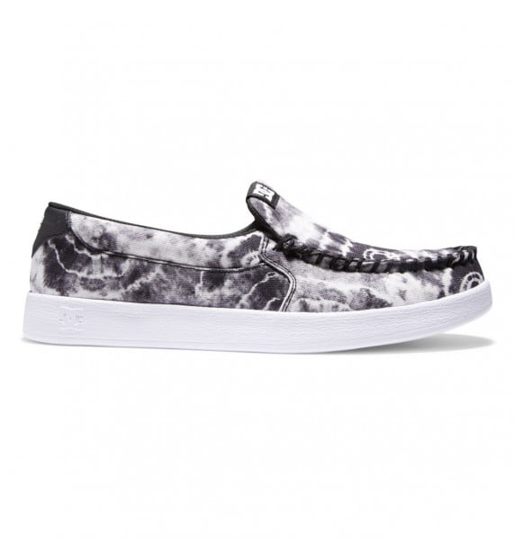 Мужские слипоны Villain DC Shoes ADYS100567, размер 10.5D, цвет grey/white - фото 1