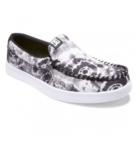 Мужские слипоны Villain DC Shoes ADYS100567, размер 10.5D, цвет grey/white - фото 2